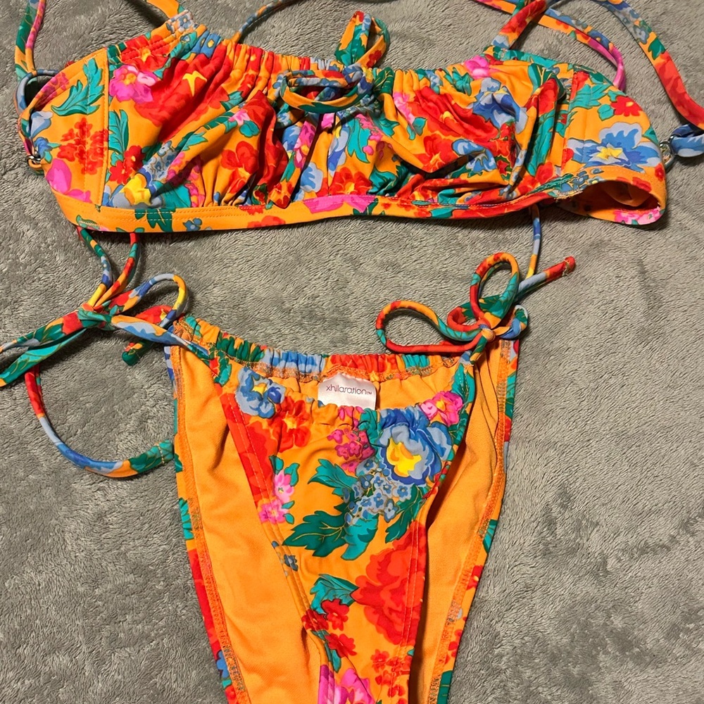 Colorful Floral Bikini Set